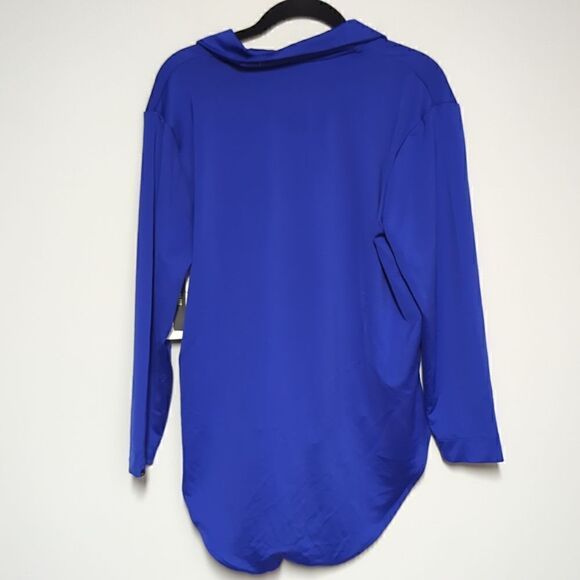 NWT Nike Blue Long Sleeve Polo Bodysuit - Picture 5 of 6